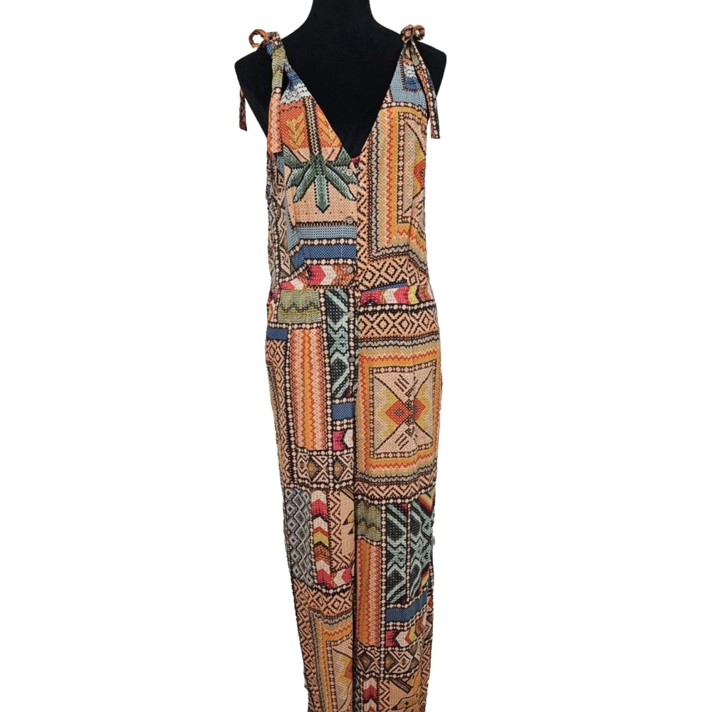 Haute Hipp Geometric Print Women's Jumpsuit-Size Small - Picture 3 of 17